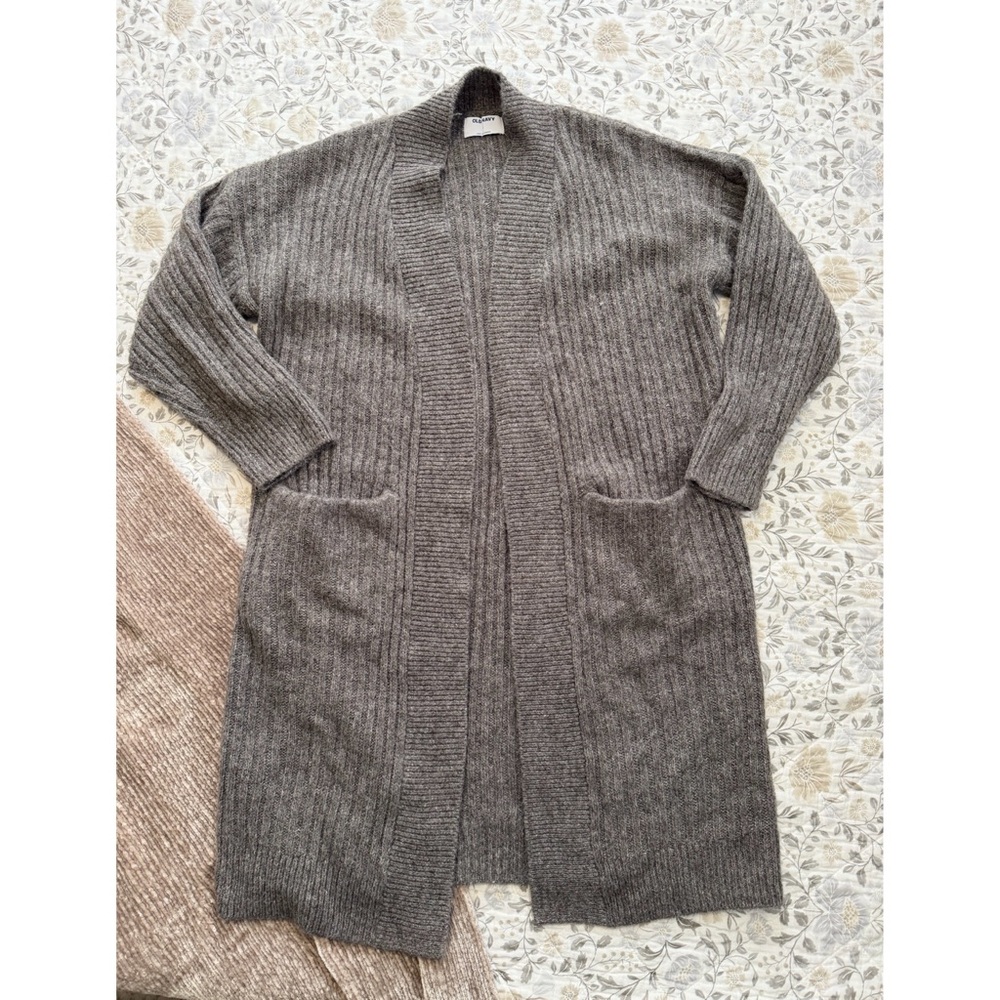 Old Navy Long Line Open Cardigan - L - EUC!